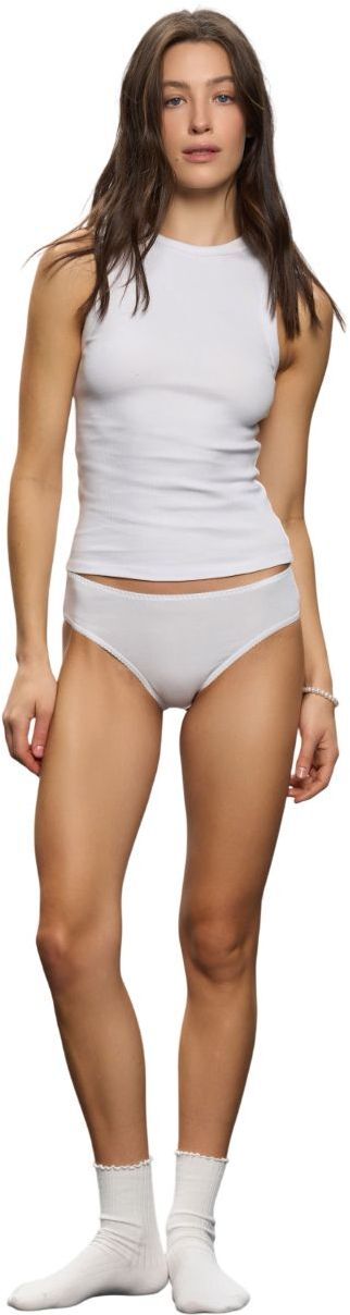 Трусы-бикини женские Roza 240261 S белые фото 3