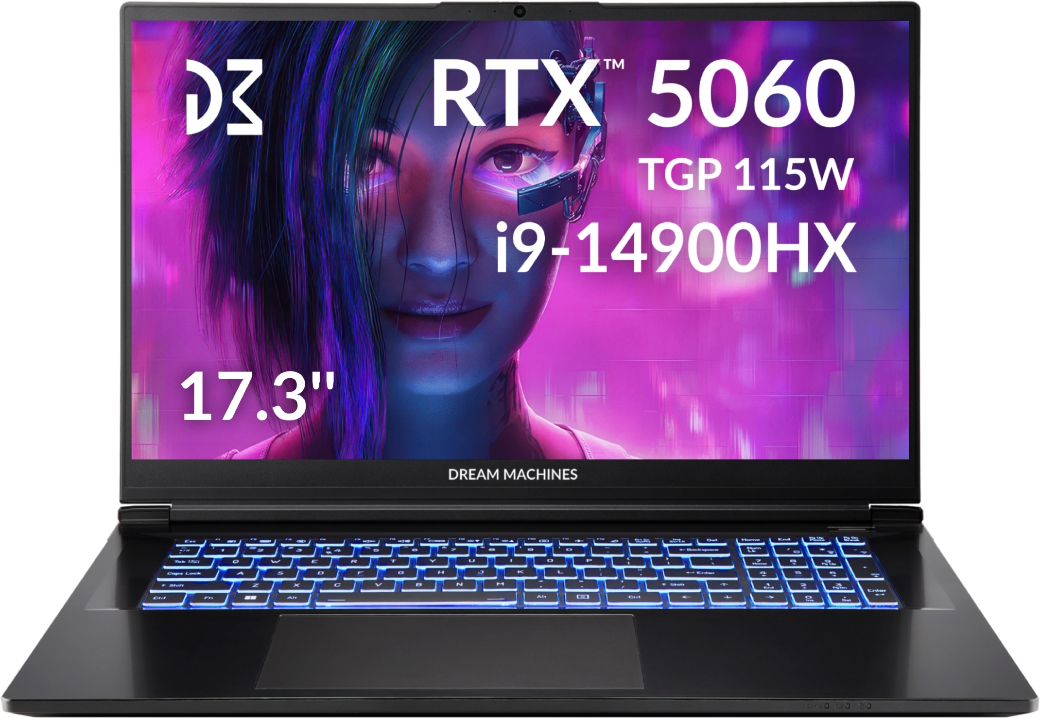 Ноутбук DREAM MACHINES RG5060-17 (RG5060-17UA29)фото