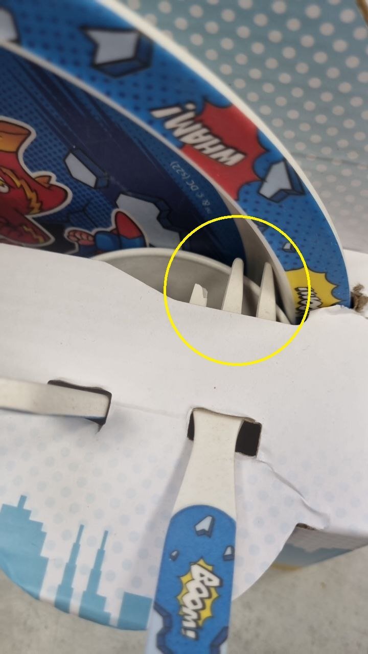 Набір посуду з бамбуку Kite DC (5 предметів) (dc22-313)фото2