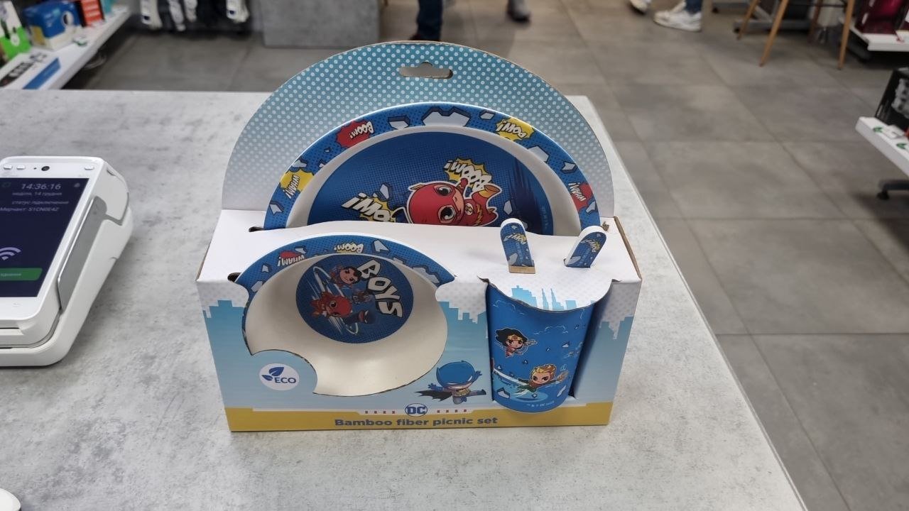 Набір посуду з бамбуку Kite DC (5 предметів) (dc22-313)фото3