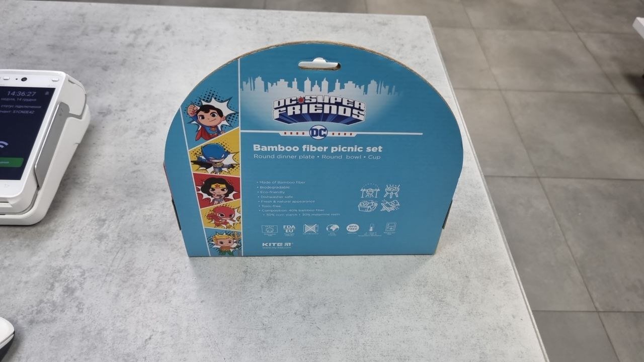 Набір посуду з бамбуку Kite DC (5 предметів) (dc22-313)фото4