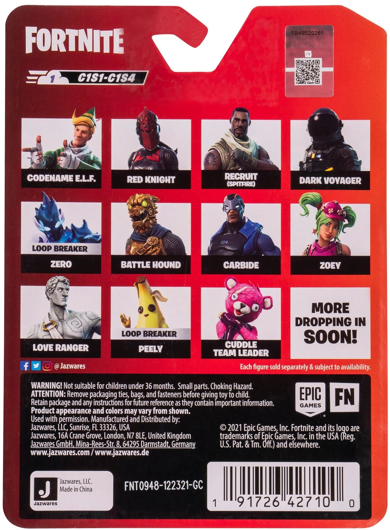 Колекційна фігурка Fortnite Micro Legendary Tomatohead, 6смфото2