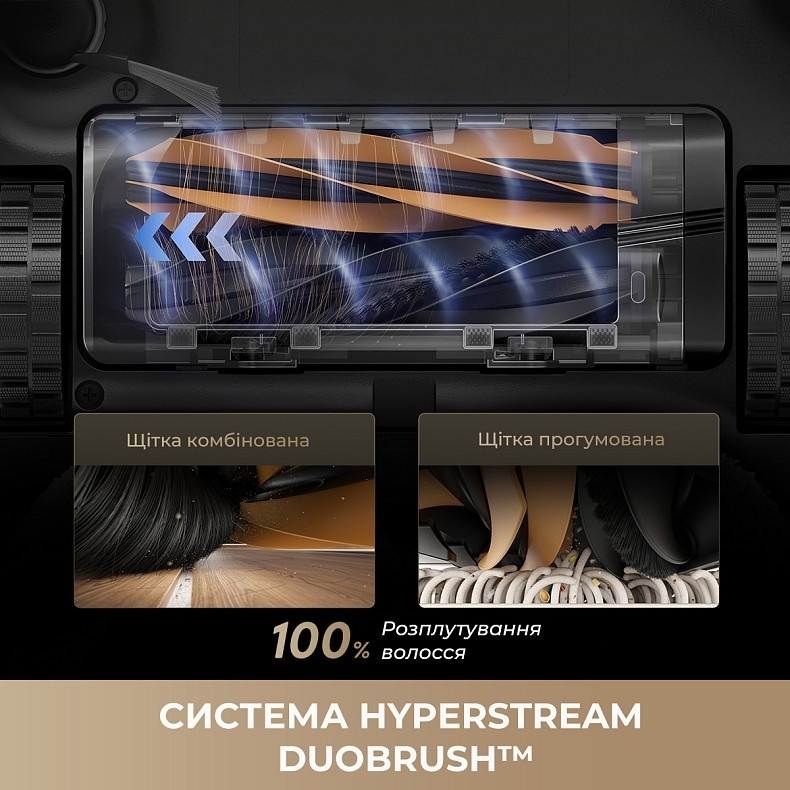 Робот-пилосос Dreame Aqua 10 Ultra Track Complete Black (RLR81CE-1-BL)фото9