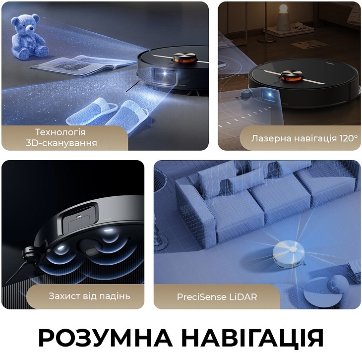 Робот-пилосос Deerma X80 Ultra (DEM-X80ULTRA)фото3