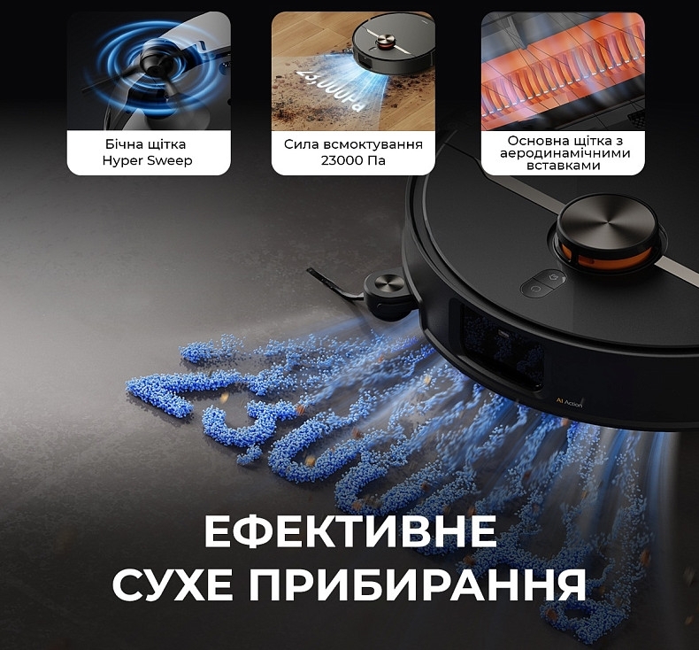 Робот-пилосос Deerma X80 Ultra (DEM-X80ULTRA)фото5