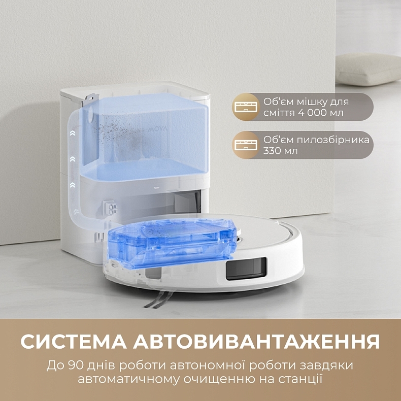 Робот-пылесос Mova E20s Pro Plus-EUA (RLE23SD) фото 2