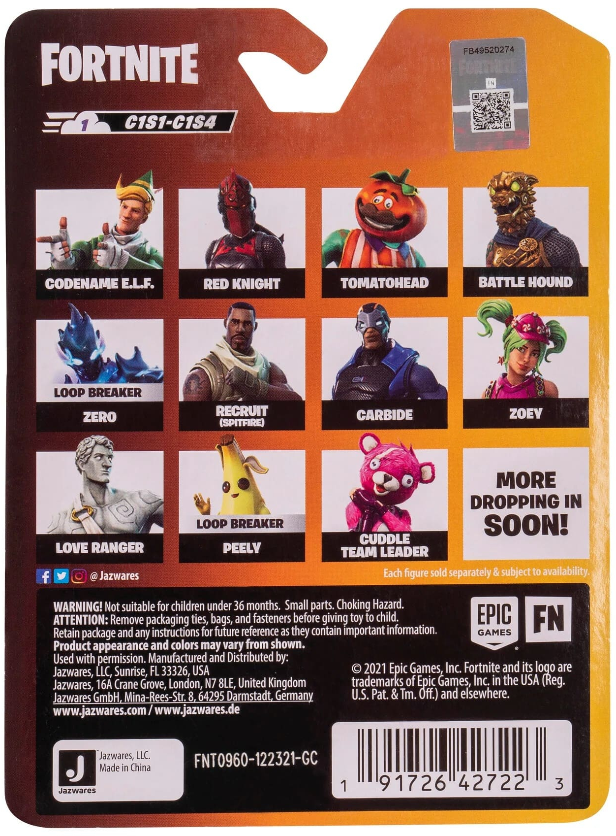 Колекційна фігурка Fortnite Micro Legendary Dark Voyager, 6смфото5