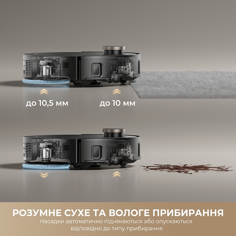 Робот-пылесос MOVA MOBIUS 60 Black-EUA (RLV83LE) фото 3