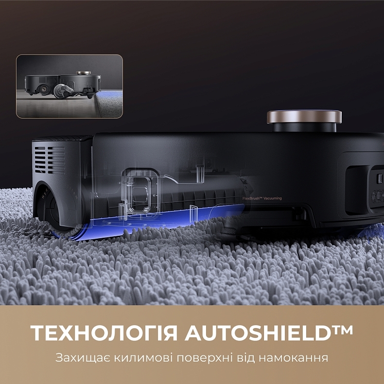 Робот-пылесос Mova Z60 Ultra Roller Complete Black-EUA (RLZ83CE-1) фото 6