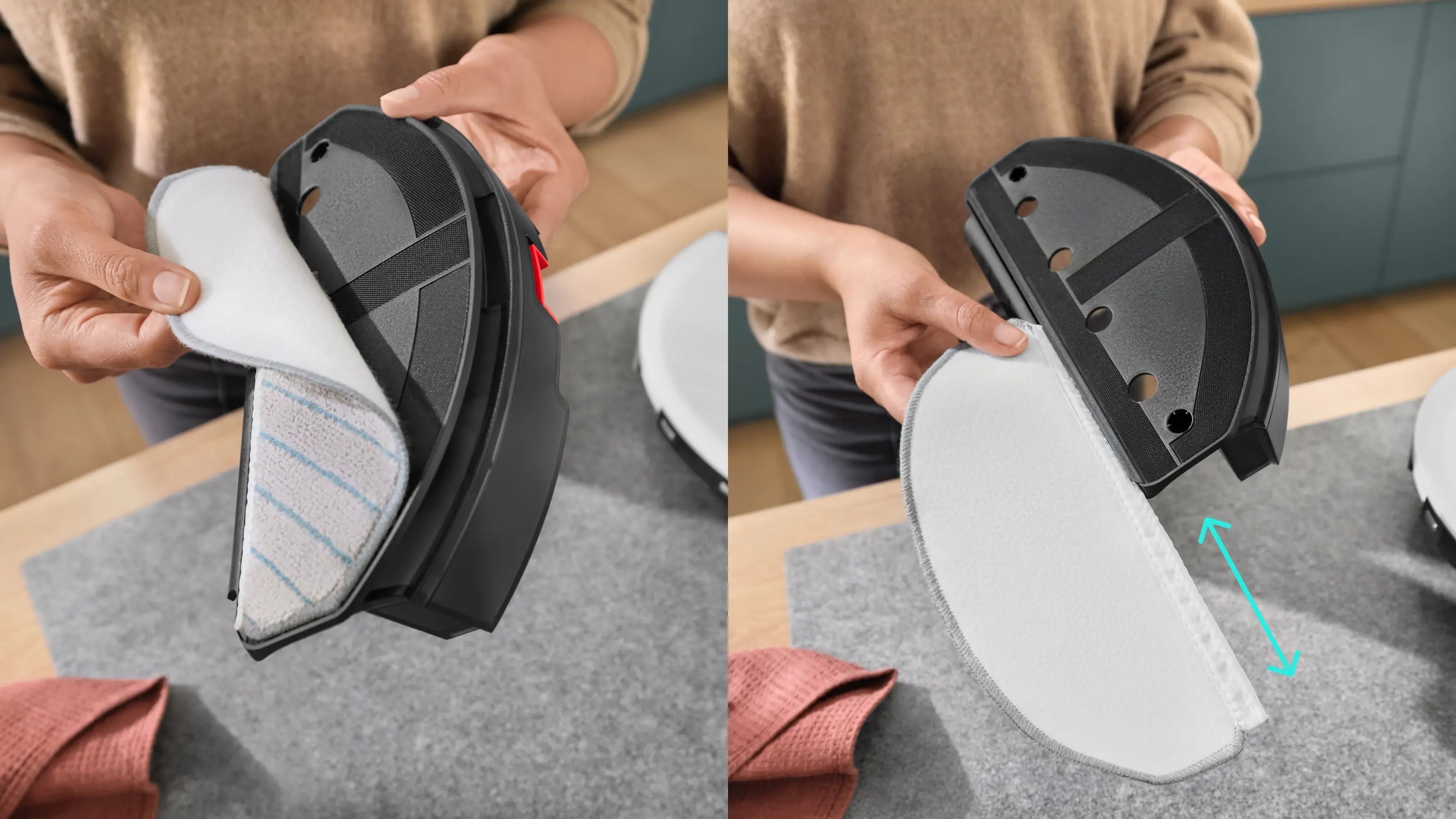 Накладки для мойки из микроволокна Bosch BHZRMP12 фото 3