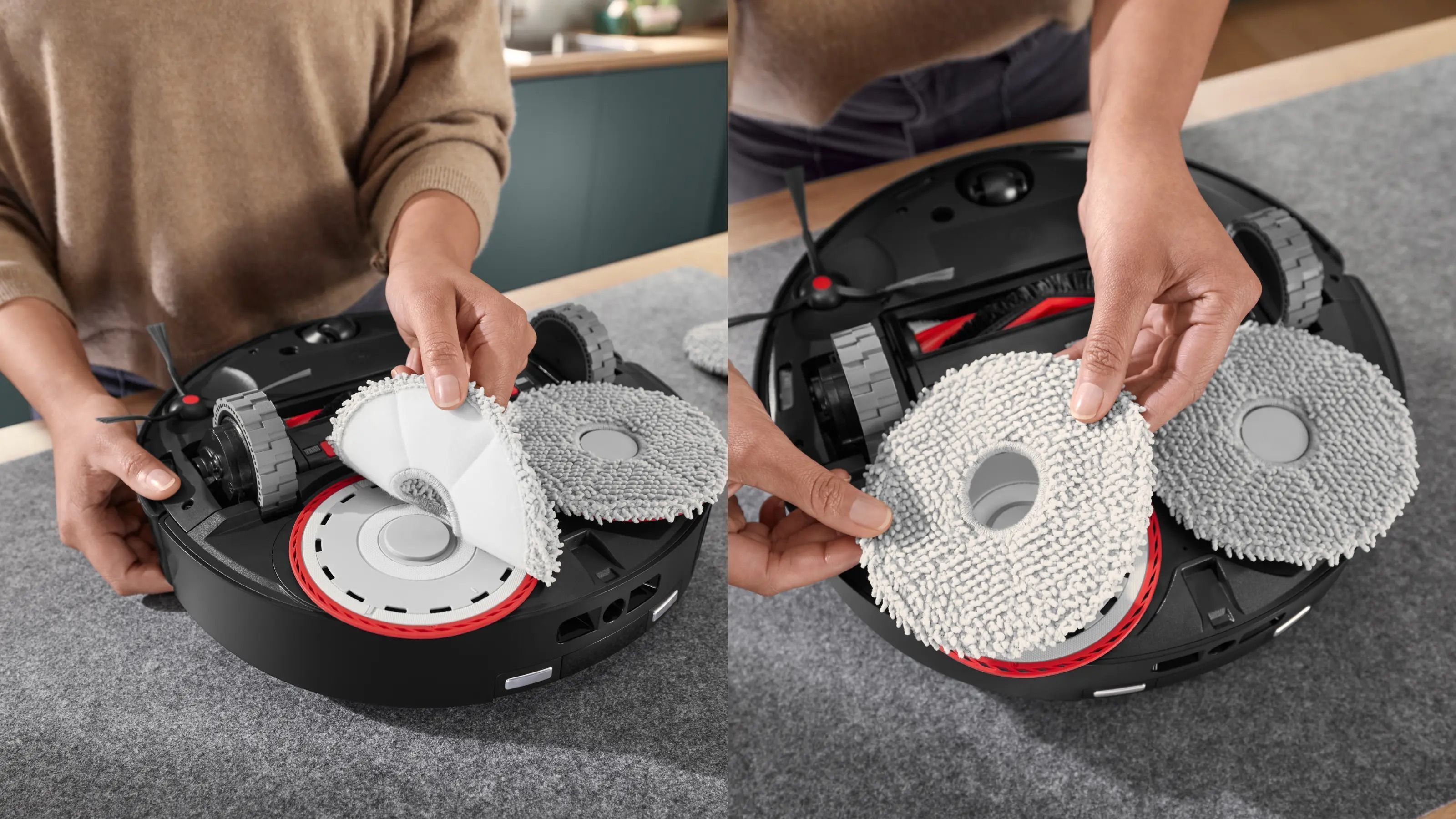 Накладки для миття що обертаються із мікроволокна Bosch BHZRMP3фото4