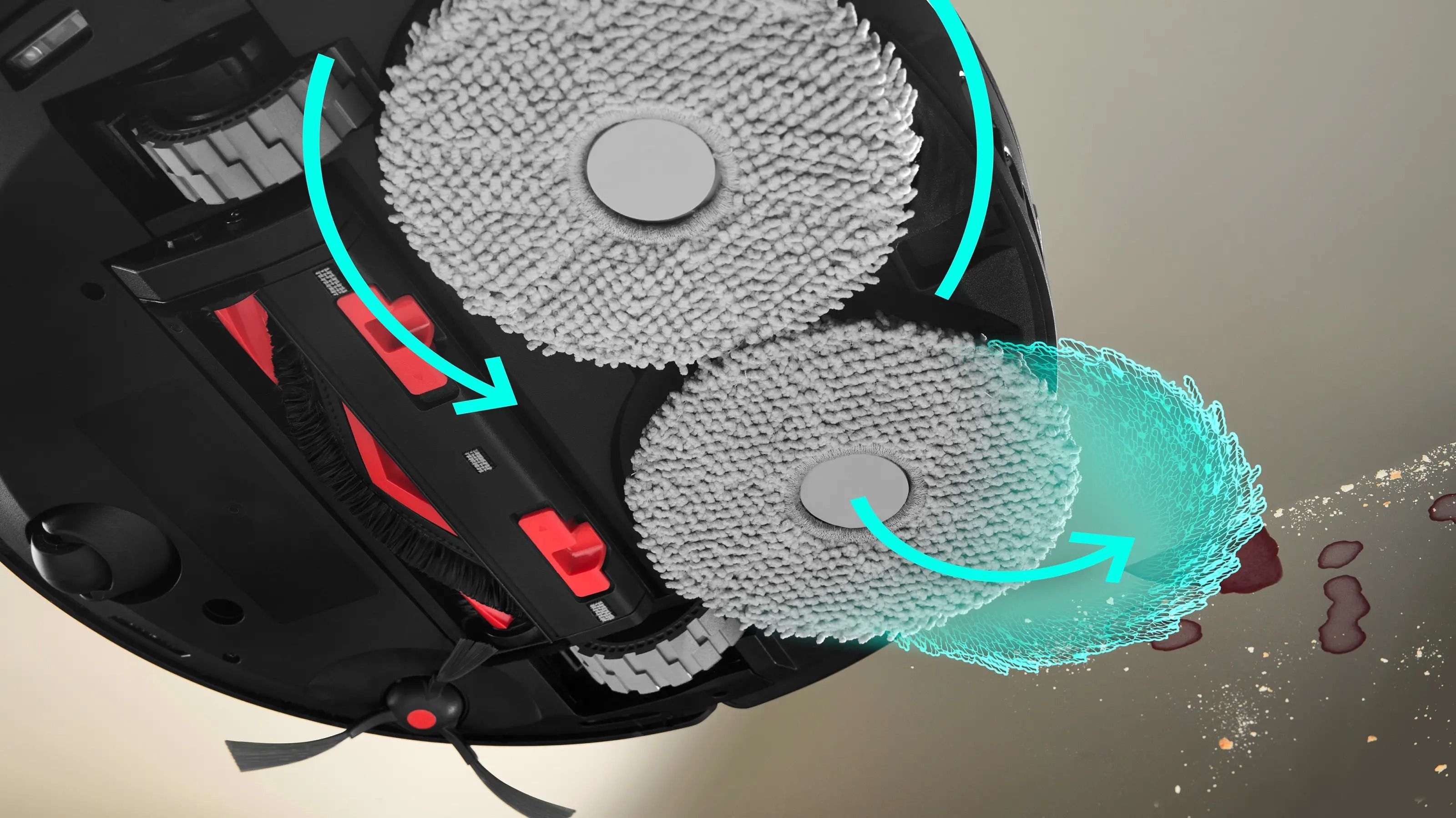 Накладки для миття що обертаються із мікроволокна Bosch BHZRMP3фото5