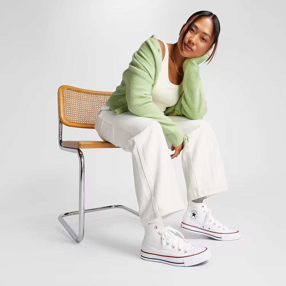 Кеды Converse Chuck Taylor All Star M7650C 36.5 (4 US) белые фото 