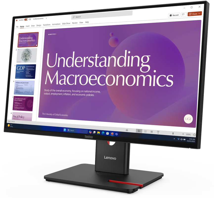 Монитор 23.8" LENOVO ThinkVision T24D-40 (64B9GAT1UA) фото 3