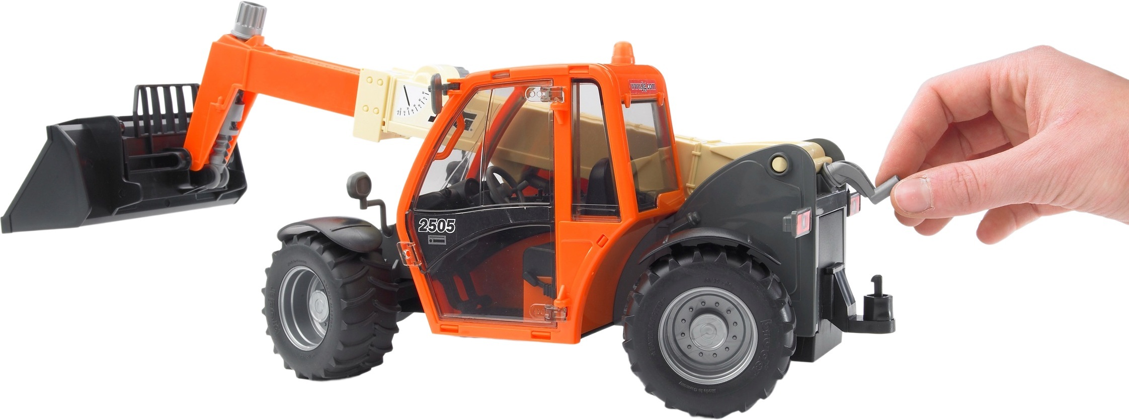 Телескопический погрузчик Bruder JLG 2505 (2140) фото 