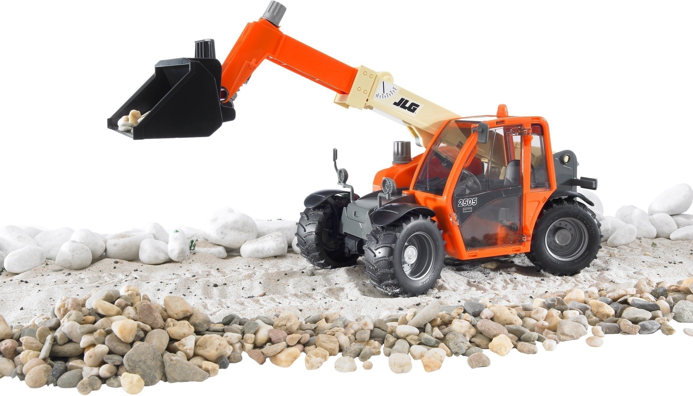 Телескопический погрузчик Bruder JLG 2505 (2140) фото 