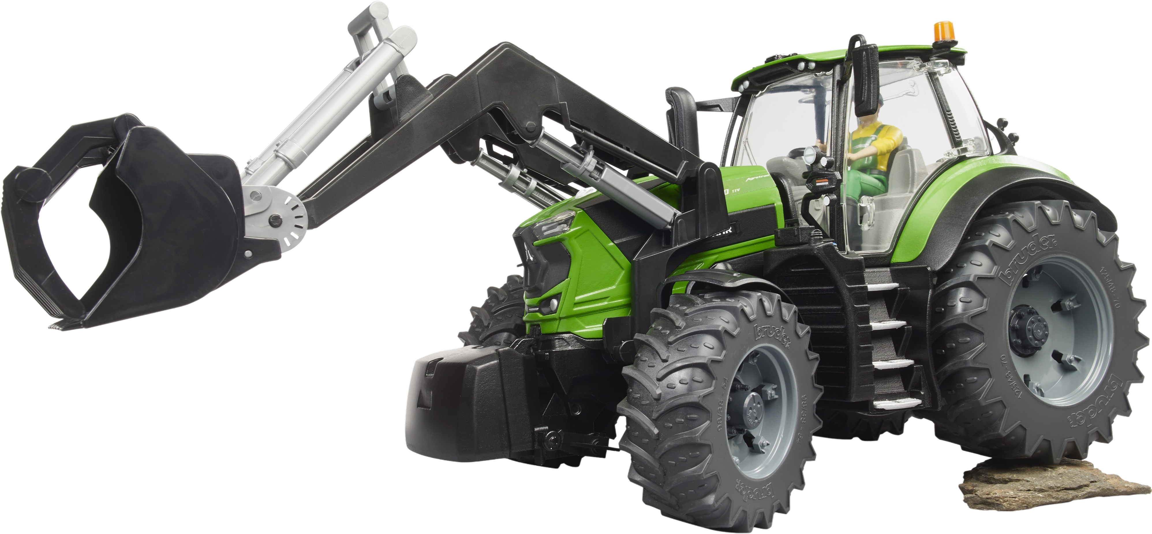 Трактор Bruder Deutz 8280 TTV с передним погрузчиком (3161) фото 