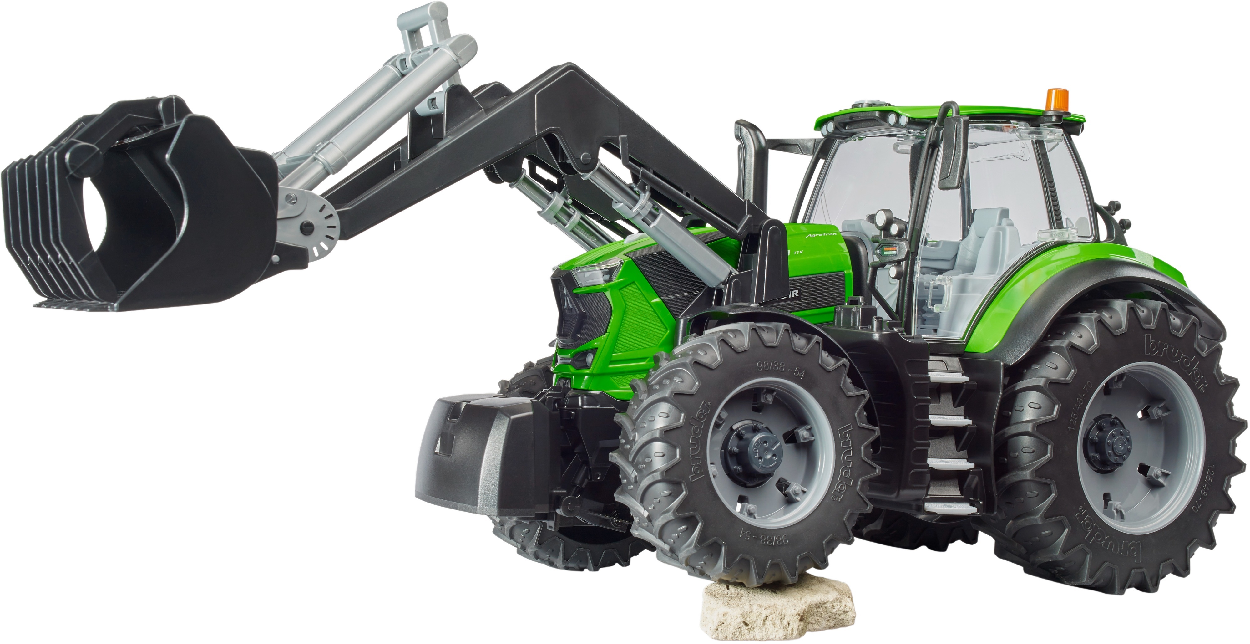 Трактор Bruder Deutz 8280 TTV с передним погрузчиком (3161) фото 