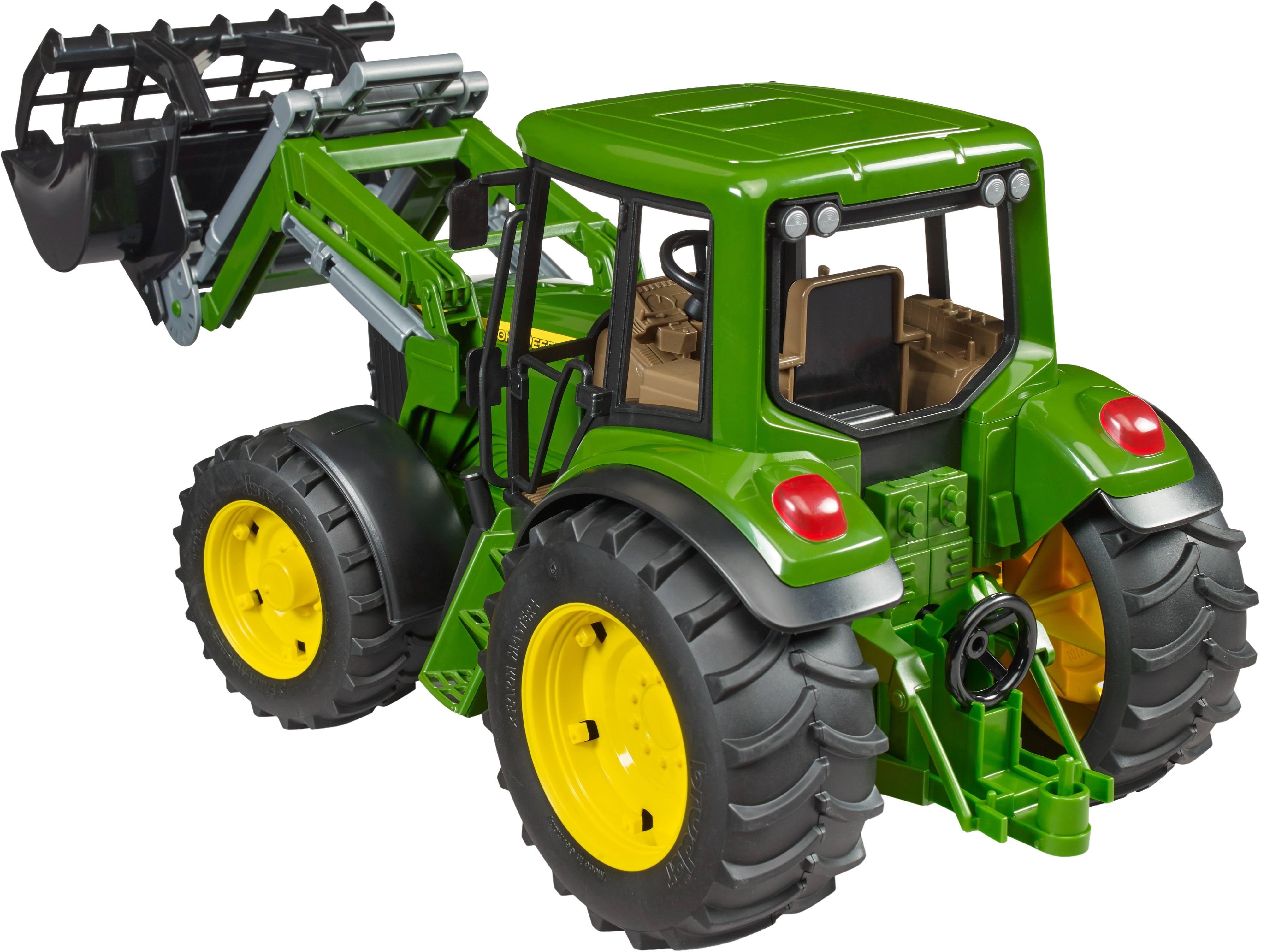 Трактор Bruder John Deere 6920 с передним погрузчиком (2052) фото 