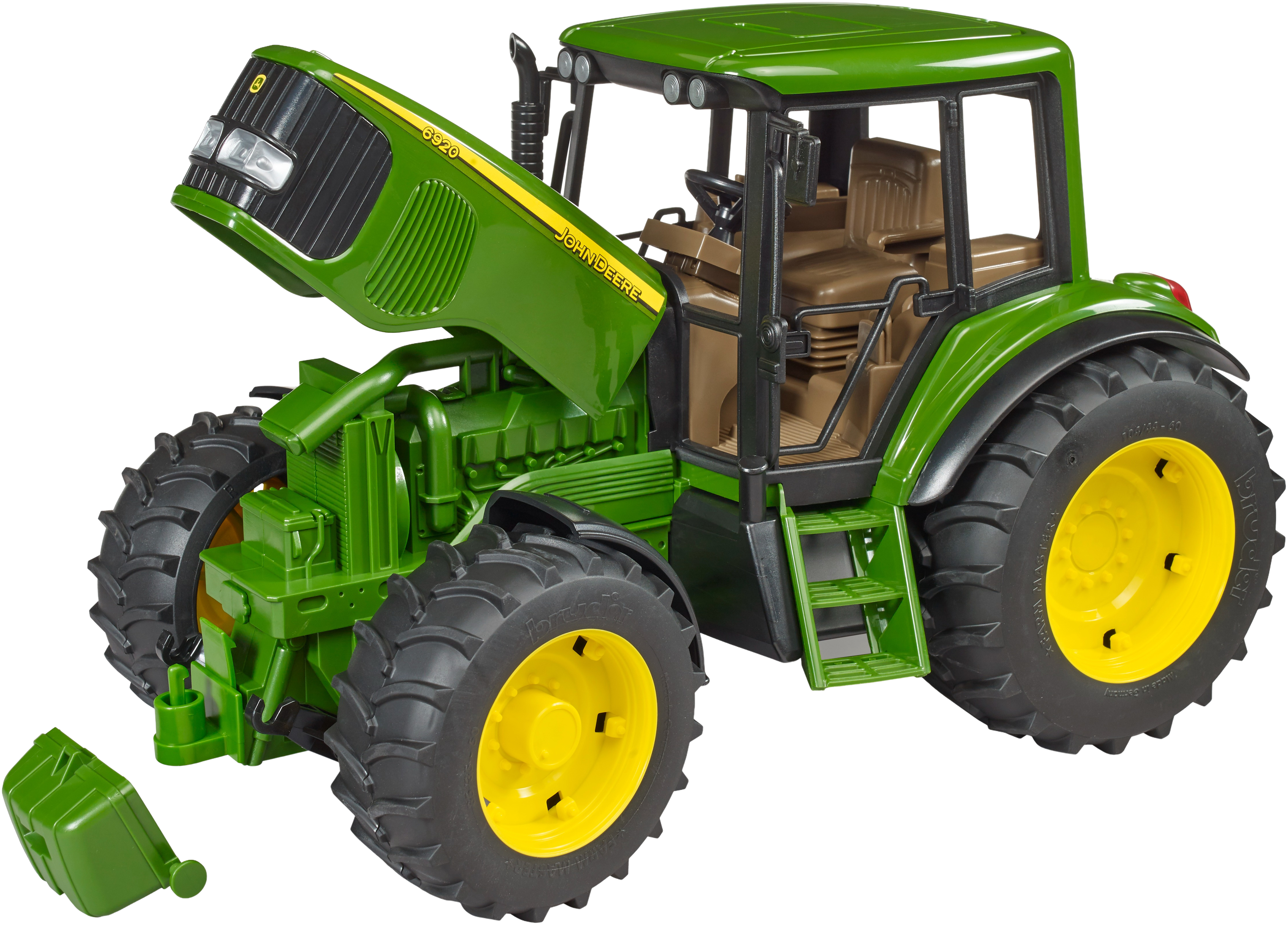 Трактор Bruder John Deere 6920 с передним погрузчиком (2052) фото 