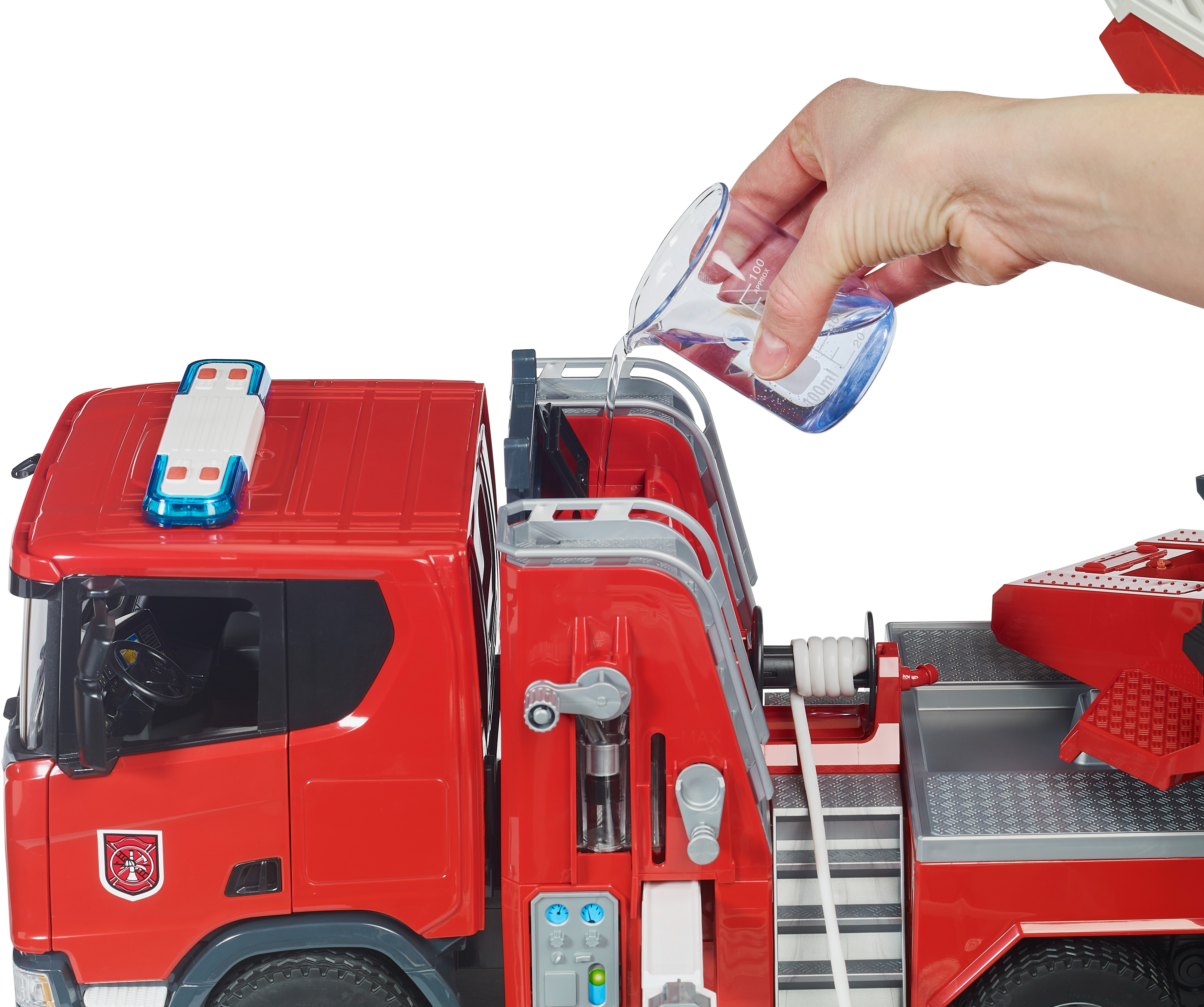 Пожарный автомобиль Bruder Scania Super 560R (3591) фото 