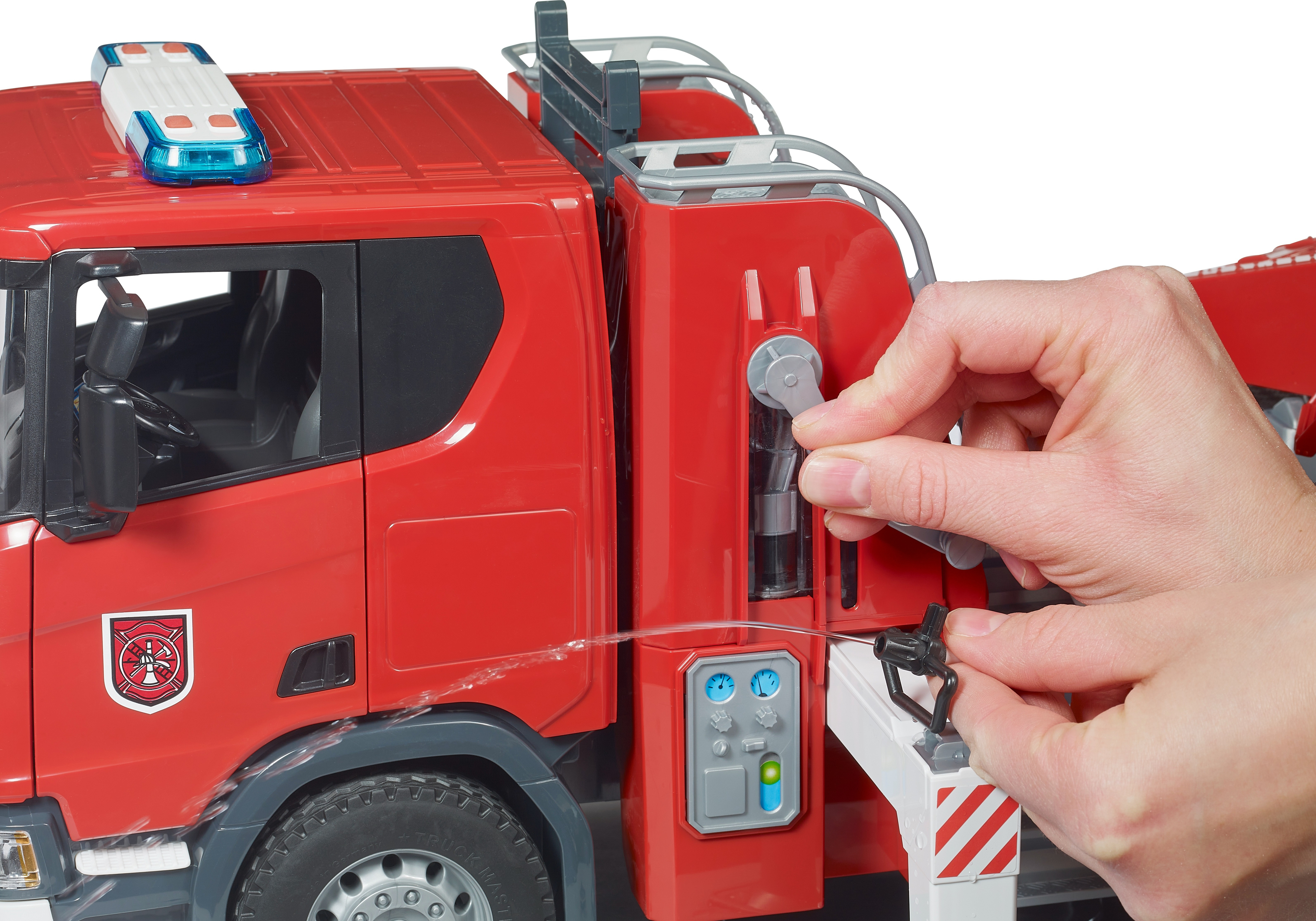 Пожарный автомобиль Bruder Scania Super 560R (3591) фото 