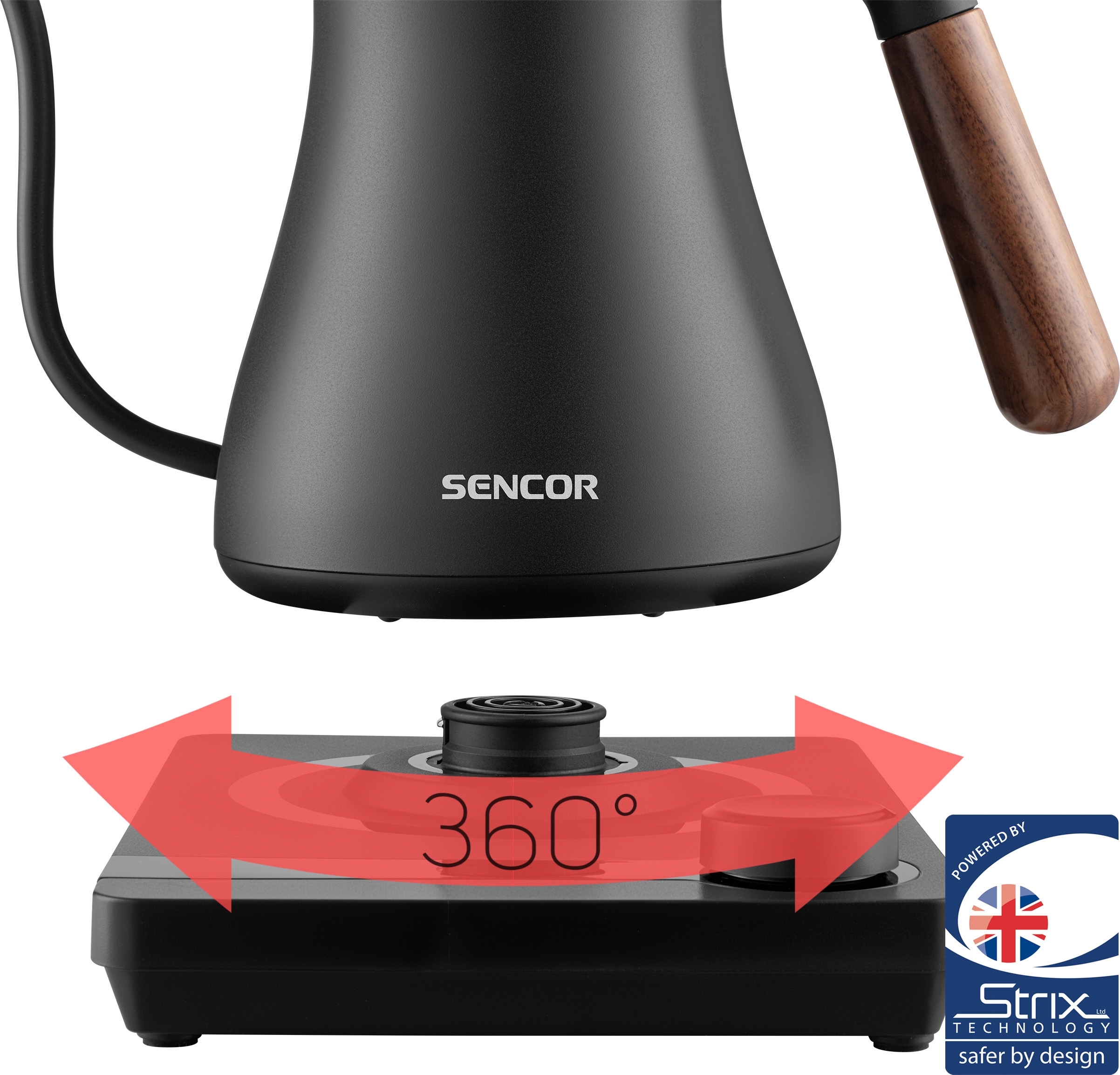 Електрочайник Sencor SWK2828BKфото