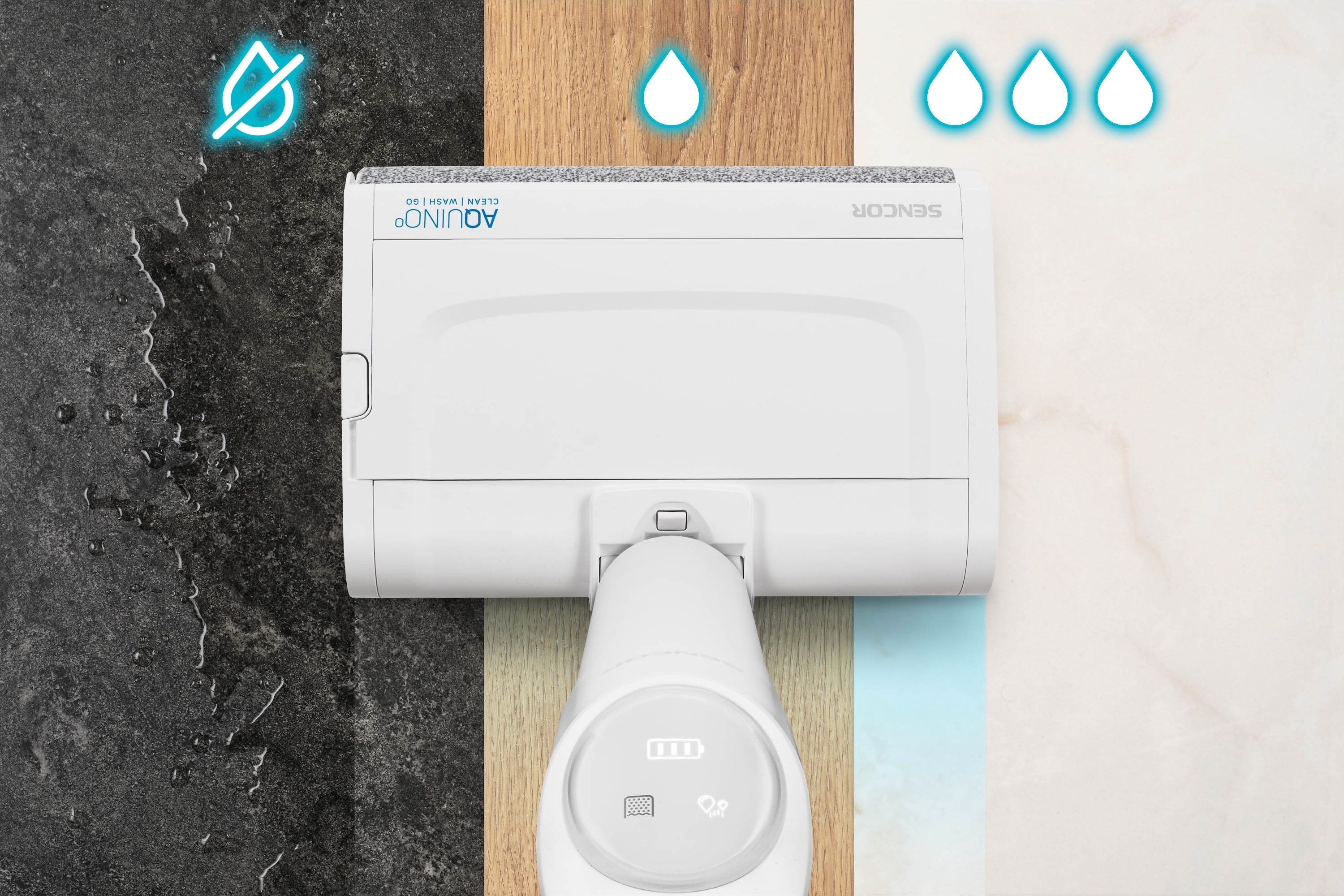 Аккумуляторный пылесос Sencor SVW3500WH фото 7