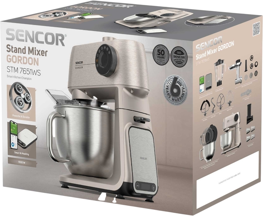 Кухонная машина Sencor Gordon STM7651WS фото 16