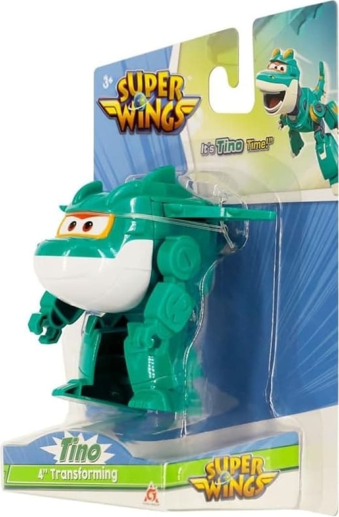 Ігрова фігурка-трансформер Super Wings Transforming Тіно (Tino), 10смфото