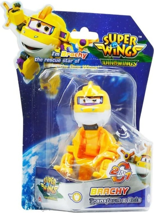 Ігрова фігурка-трансформер Super Wings Transform-a-Bots Брахі (Brachy), 5смфото