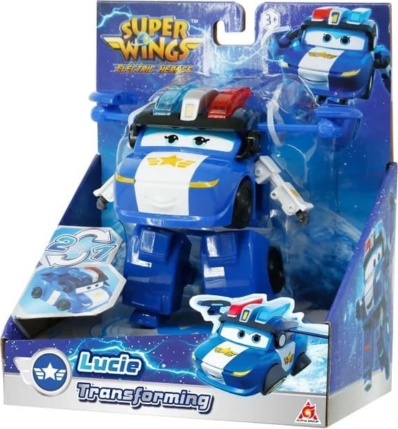 Ігрова фігурка-трансформер Super Wings Transforming Люсі (Lucie), 12.5смфото