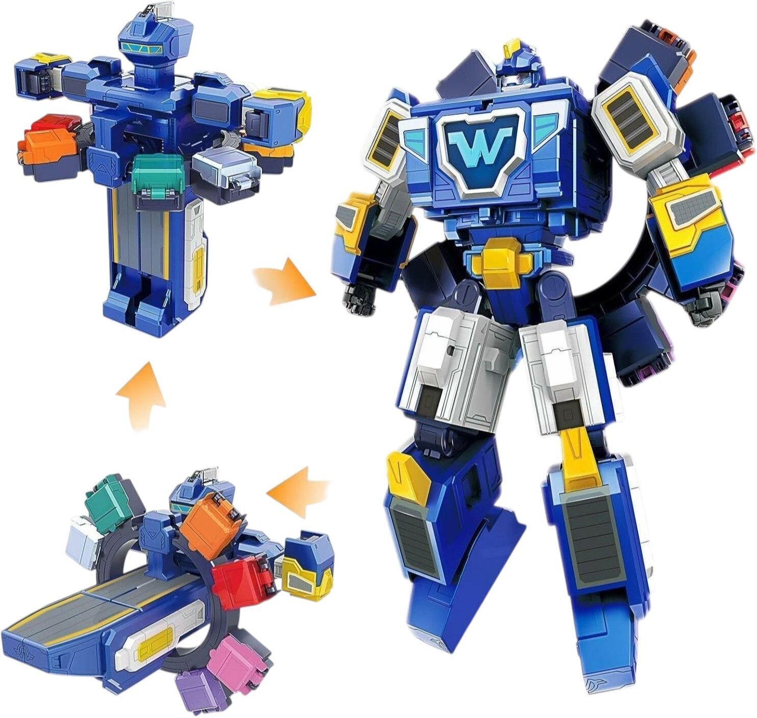 Игровой набор Super Wings Transforming Всемирный космодром 3в1 фото 