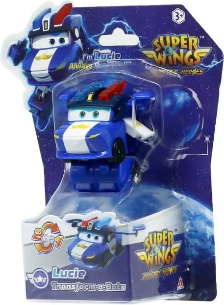 Ігрова фігурка-трансформер Super Wings Transform-a-Bots Люсі (Lucie), 5смфото