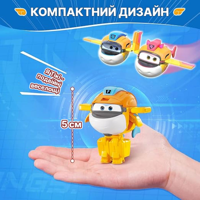 Ігрова фігурка-трансформер Super Wings Transform-a-Bots Такі (Taki), 5смфото
