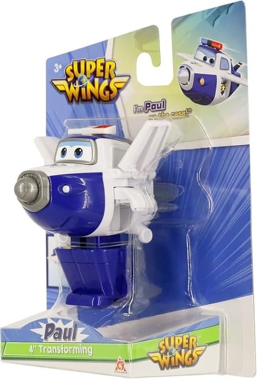 Ігрова фігурка-трансформер Super Wings Transforming Пол (Paul), 10смфото