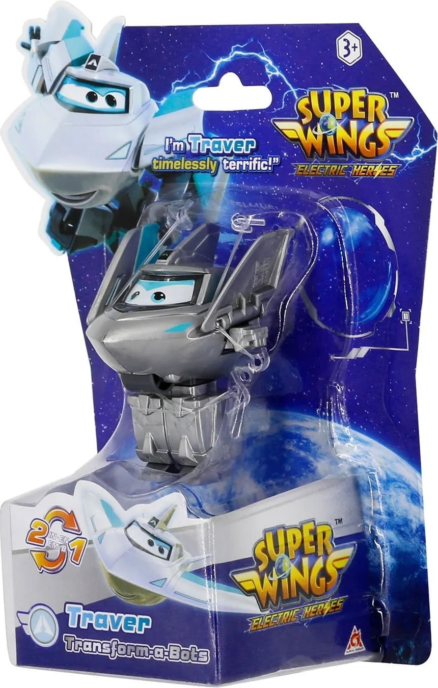 Ігрова фігурка-трансформер Super Wings Transform-a-Bots Травер (Traver), 5смфото
