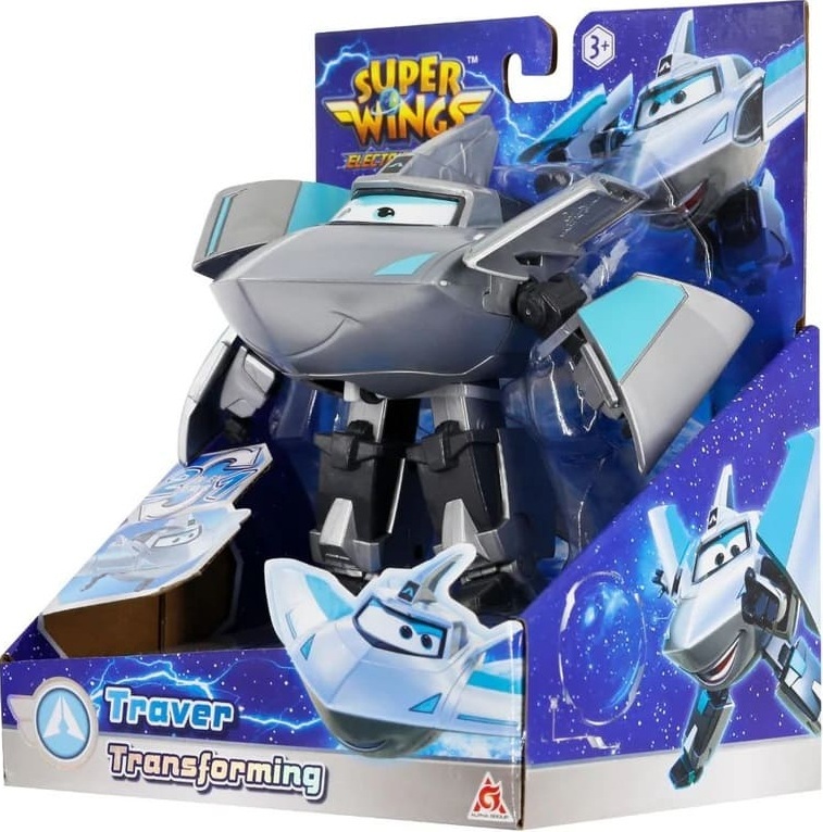 Ігрова фігурка-трансформер Super Wings Transforming Травер (Traver), 12.5смфото
