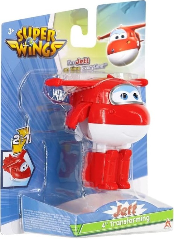 Ігрова фігурка-трансформер Super Wings Transforming Джетт (Jett), 10смфото
