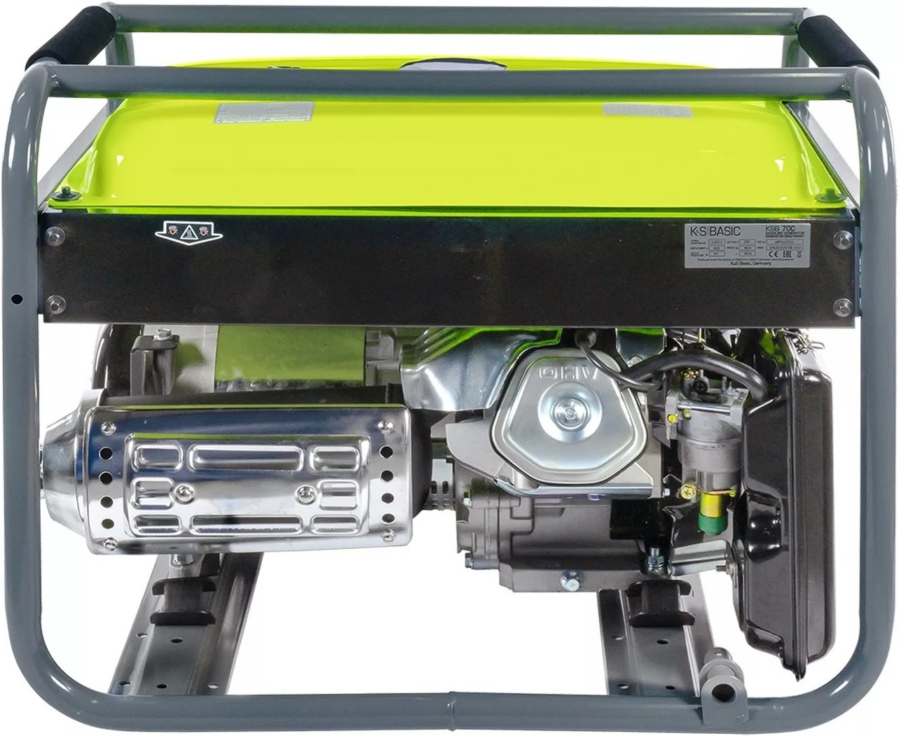 Генератор бензиновий Konner&Sohnen KSB 70C, 230В, 5.5кВт (KSB70C)фото3