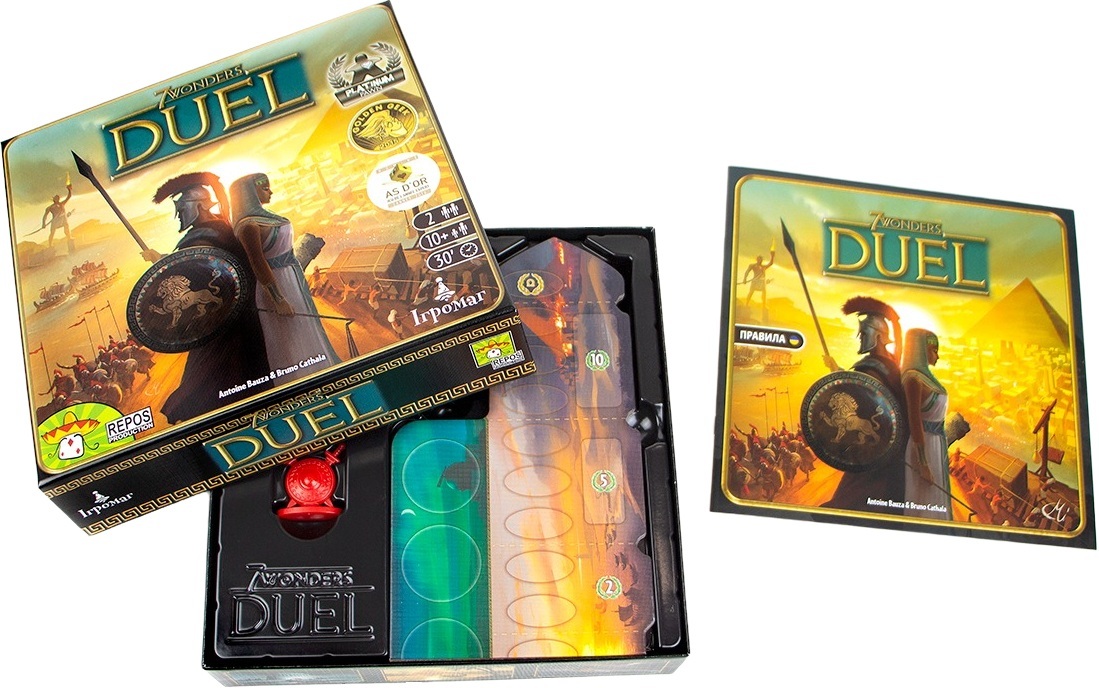Настільна гра 7 Wonders Duel (укр.)фото