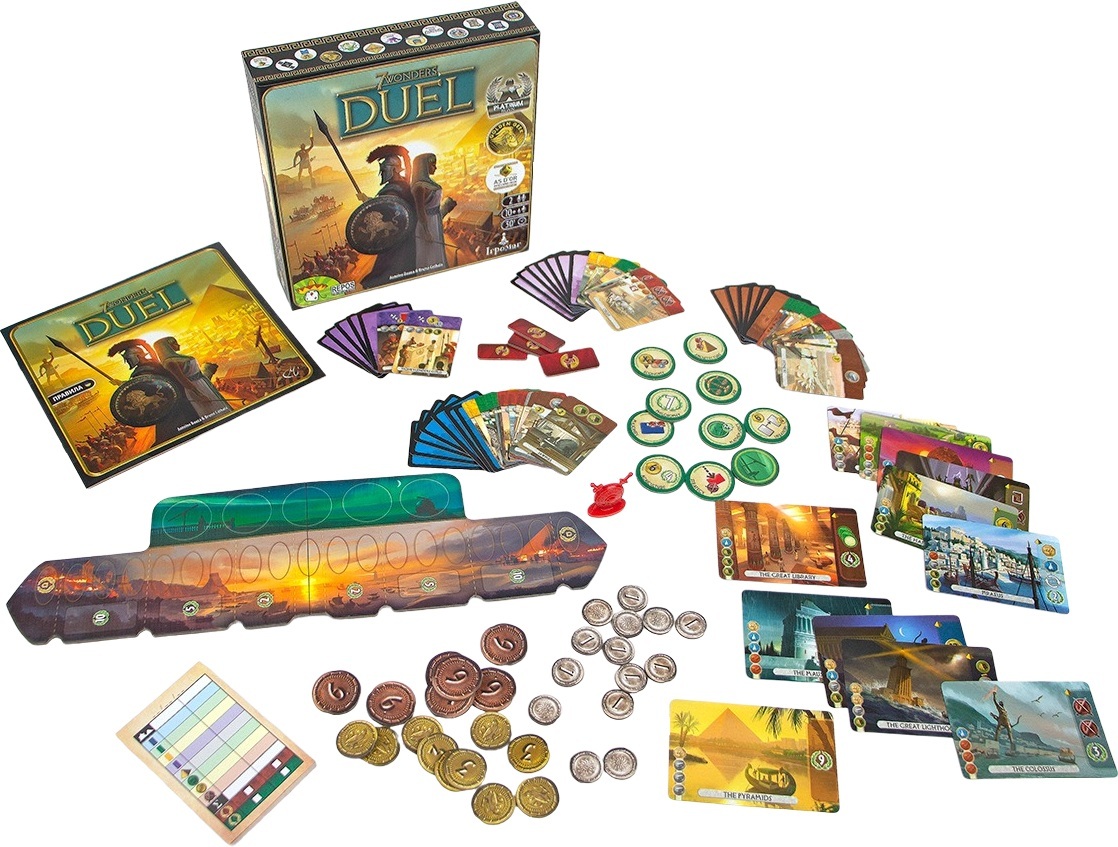 Настільна гра 7 Wonders Duel (укр.)фото