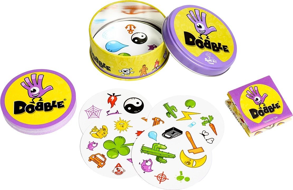 Настільна гра Dobble (Доббл, Spot It!) (укр., оновлена упаковка)фото2