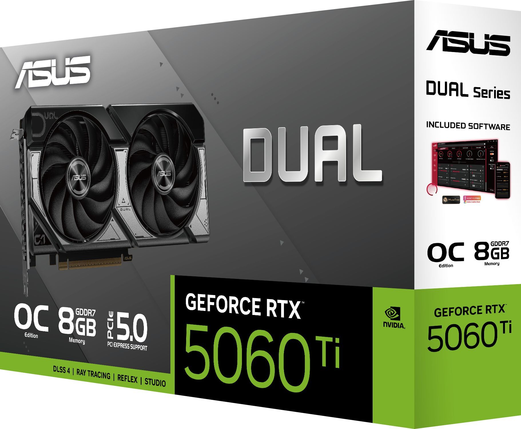 Видеокарта ASUS GeForce RTX 5060 Ti 8GB GDDR7 DUAL-RTX5060TI-8G (90YV0MP3-M0NA00) фото 14