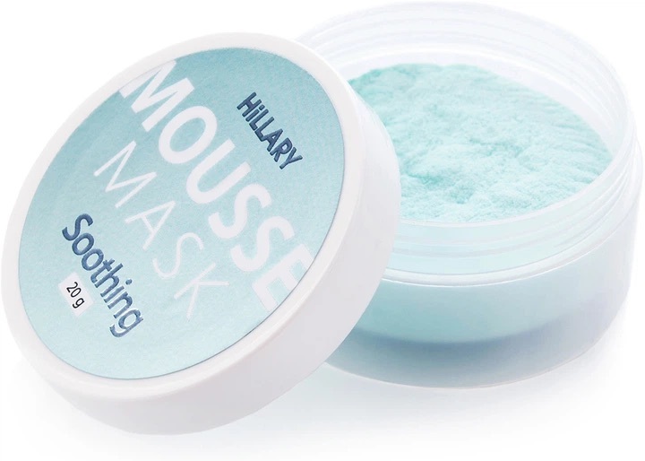 Мус-маска для обличчя Hillary Mousse Mask Soothing Заспокійлива 20 гфото2