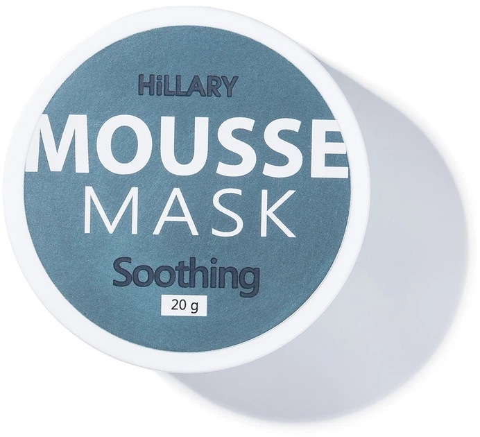 Мус-маска для обличчя Hillary Mousse Mask Soothing Заспокійлива 20 гфото4