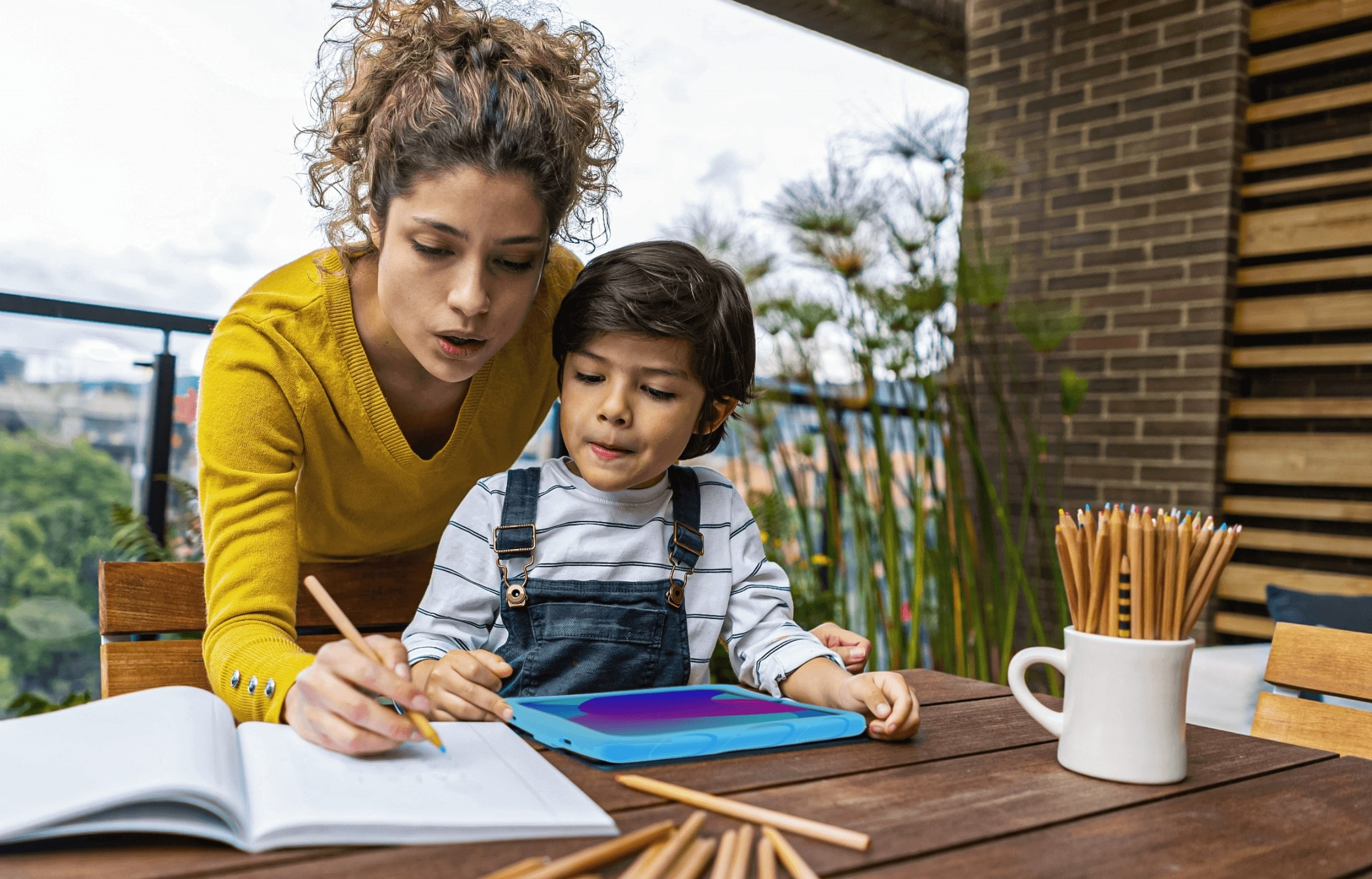 Планшет Doogee U10 Kids 10.1 4/128Gb Blue (6924351656959) фото 3