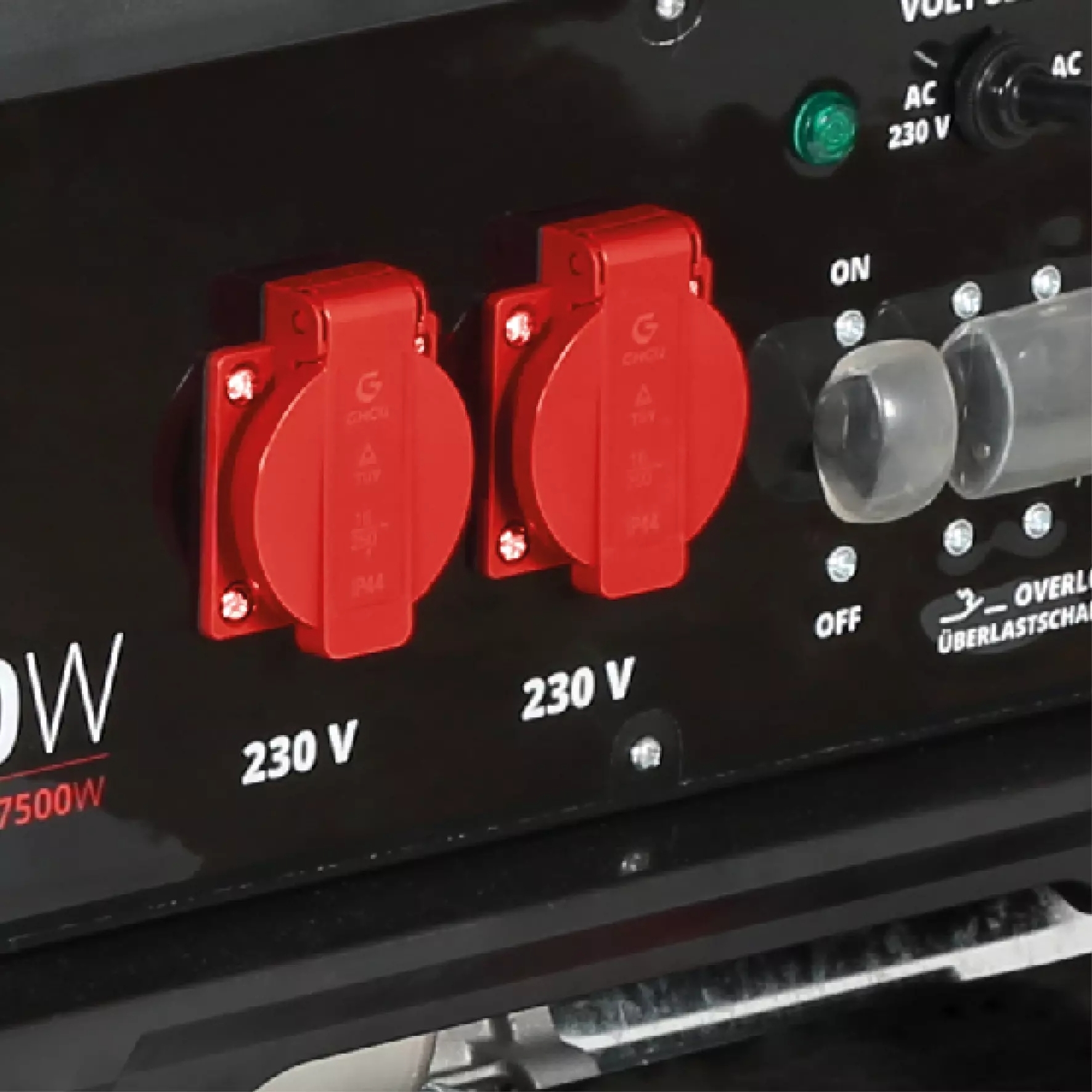 Бензиновый генератор трехфазный Einhell TC-PG 8000 230В/400В, 3.3/8.0кВт (4152640) фото 6