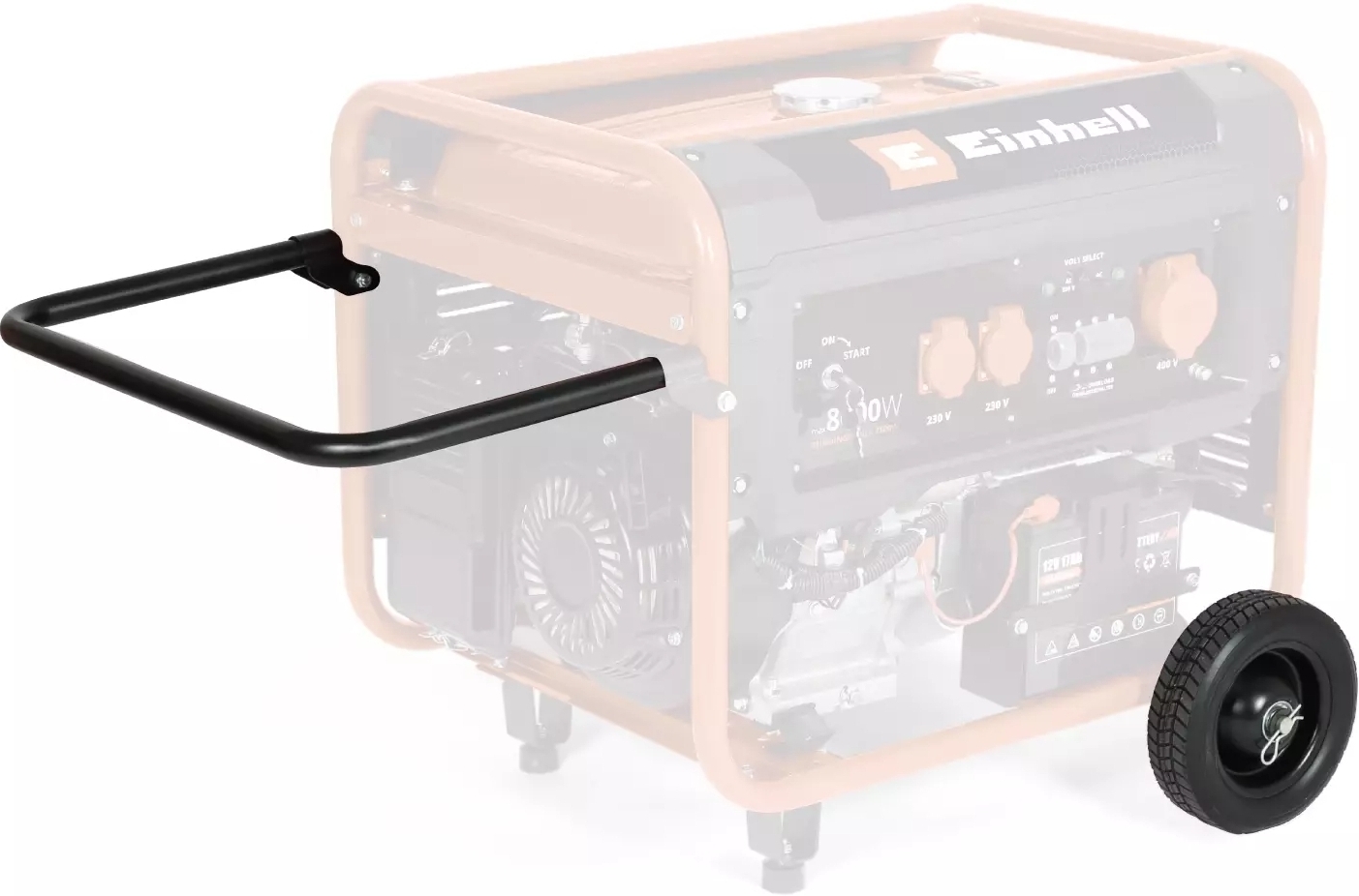 Бензиновый генератор трехфазный Einhell TC-PG 8000 230В/400В, 3.3/8.0кВт (4152640) фото 2