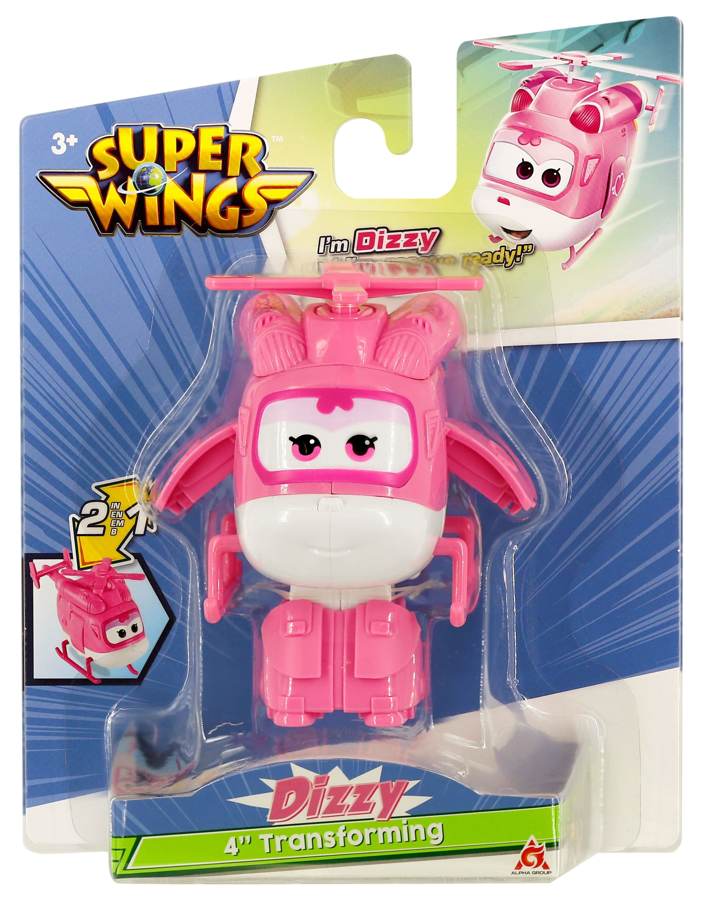 Ігрова фігурка-трансформер Super Wings Transforming Діззі (Dizzy), 10смфото2